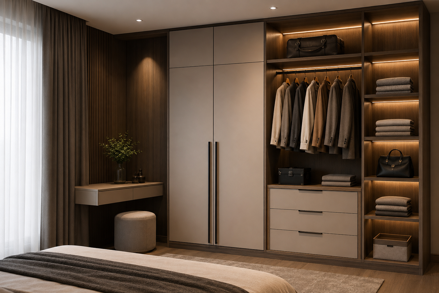 Custom wardrobe